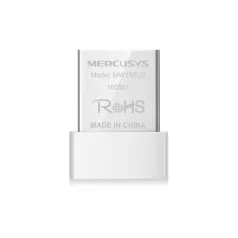   Mercusys Hálózati adapter WiFi N150 - MW150US (USB2.0; 150Mpbs 2,4GHz; micro méret)
