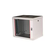   Equip Fali Rackszekrény - EPM-09-6045-G-CBAA (19", 9U, 600x450mm, előre szerelt, szürke)
