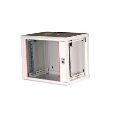   Equip Fali Rackszekrény - EPM-09-6045-G-CBAA (19", 9U, 600x450mm, előre szerelt, szürke)