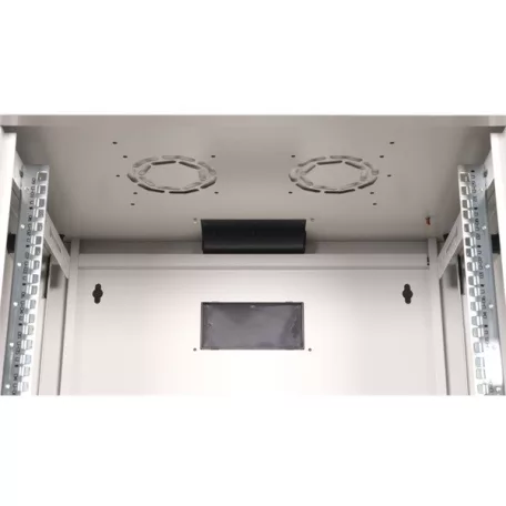Equip Fali Rackszekrény - EPM-09-6045-G-CBAA (19", 9U, 600x450mm, előre szerelt, szürke)