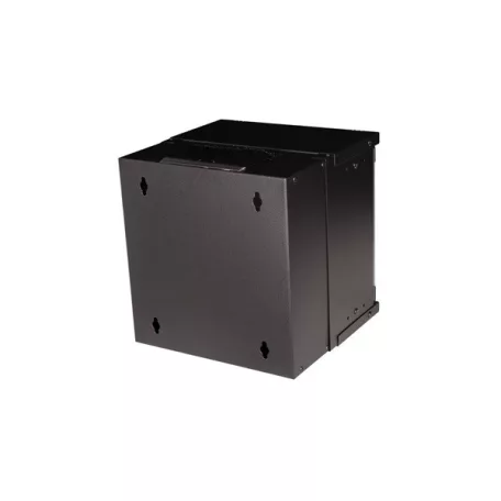 Equip Fali Rackszekrény - EWM-06-3030-B (10", 6U, 300x300mm, lapra szerelt, fekete)