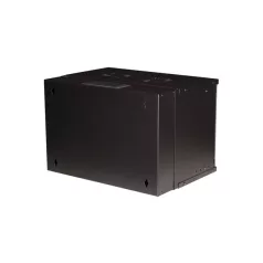   Equip Fali Rackszekrény - EWM-07-5440-B (19", 7U, 540x400mm, lapra szerelt, fekete)
