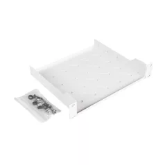   Equip Rackszekrény kiegészítő - EZFS-10-1-20-G (Fix polc, 10", 1U, Mélység: 200mm, szürke)