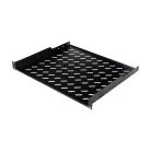 Equip Rackszekrény kiegészítő - EZFS-19-1-60-B (Fix polc, 19", 1U, Mélység: 400mm, fekete)