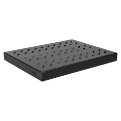   Equip Rackszekrény kiegészítő - EZVS-19-1-35-B (Fix polc, 19", 1U, Mélység: 350mm, fekete)