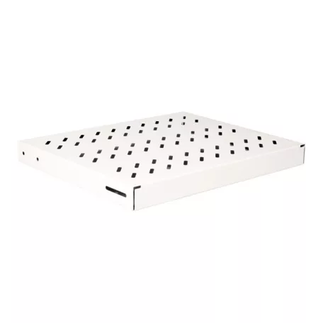 Equip Rackszekrény kiegészítő - EZVS-19-1-35-G (Fix polc, 19", 1U, Mélység: 350mm, szürke)