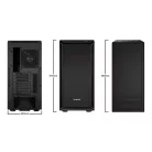 Be Quiet! Számítógépház - Pure Base 600 Black (ATX, fekete)