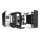 Be Quiet! Számítógépház - Silent Base 802 Black (ATX, fekete)