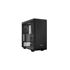   Be Quiet! Számítógépház - Pure Base 600 Window Black (ATX, edzett üveg oldallap, fekete)