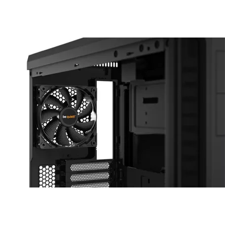 Be Quiet! Számítógépház - Pure Base 600 Window Black (ATX, edzett üveg oldallap, fekete)