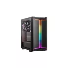 Be Quiet! Számítógépház - Pure Base 501 DX Black (ATX, edzett üveg oldallap, fekete)