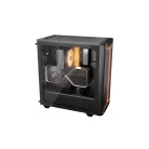 Be Quiet! Számítógépház - Pure Base 501 DX Black (ATX, edzett üveg oldallap, fekete)