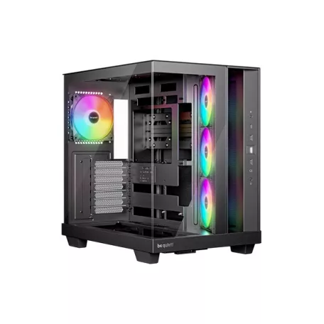 Be Quiet! Számítógépház - LIGHT BASE 500 LX Black (ATX, edzett üveg oldallap, fekete)