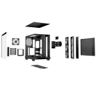 Be Quiet! Számítógépház - LIGHT BASE 500 LX Black (ATX, edzett üveg oldallap, fekete)