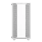 DeepCool Számítógépház - CC360 ARGB WH (fehér, ablakos, 3x12cm ventilátor, Mini-ITX / Micro-ATX, 1xUSB3.0, 1xUSB2.0)