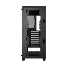 DeepCool Számítógépház - CC560 V2 Limited (fekete, ablakos, venti nélkül,  ATX, 1xUSB3.0, 1xUSB2.0)