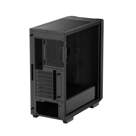 DeepCool Számítógépház - CC560 V2 Limited (fekete, ablakos, venti nélkül,  ATX, 1xUSB3.0, 1xUSB2.0)