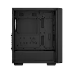 DeepCool Számítógépház - CC560 MESH V2 (ablakos, 4x12cm A-RGB ventilátor, ATX, 2xUSB3.0, fekete)