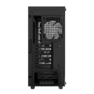 DeepCool Számítógépház - CC560 MESH V2 (ablakos, 4x12cm A-RGB ventilátor, ATX, 2xUSB3.0, fekete)