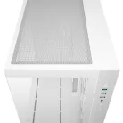DeepCool Számítógépház - CG330 3F WH (fehér, ablakos, 3x12cm A-RGB, BTF, mATX, 2xUSB3.0, 1xUSB2.0)