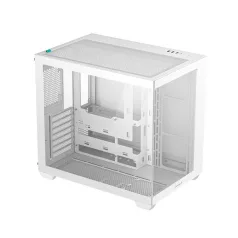   DeepCool Számítógépház - CG530 WH (fehér, ablakos, venti nélkül, BTF, ATX, 2xUSB3.0, 1xUSB2.0)