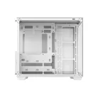 DeepCool Számítógépház - CG530 WH (fehér, ablakos, venti nélkül, BTF, ATX, 2xUSB3.0, 1xUSB2.0)