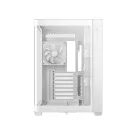 DeepCool Számítógépház - CG530U 4F WH (fehér, ablakos, 4x12cm A-RGB, BTF, ATX, 2xUSB3.0, 1xUSB2.0)