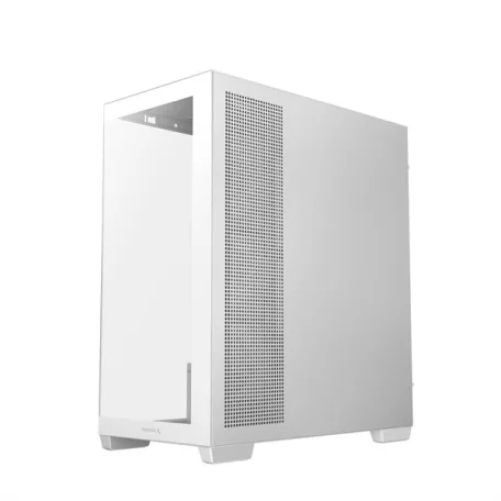 DeepCool Számítógépház - CG580 4F WH V2 (fehér, ablakos, 4x12cm A-RGB, BTF, ATX, 2xUSB3.0, 1xUSB2.0)