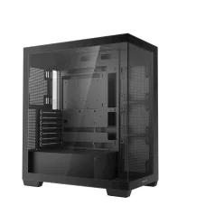   DeepCool Számítógépház - CG580 (fekete, ablakos, venti nélkül, BTF, ATX, 2xUSB3.0, 1xUSB2.0)