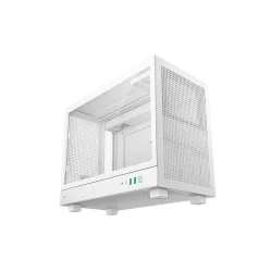   DeepCool Számítógépház - CH160 PLUS WH (mATX, 2xUSB3.0, Type-C, fehér)