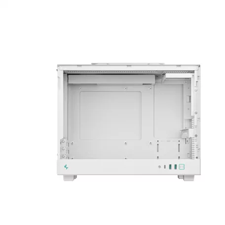 DeepCool Számítógépház - CH160 PLUS WH (mATX, 2xUSB3.0, Type-C, fehér)