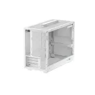 DeepCool Számítógépház - CH160 PLUS WH (mATX, 2xUSB3.0, Type-C, fehér)