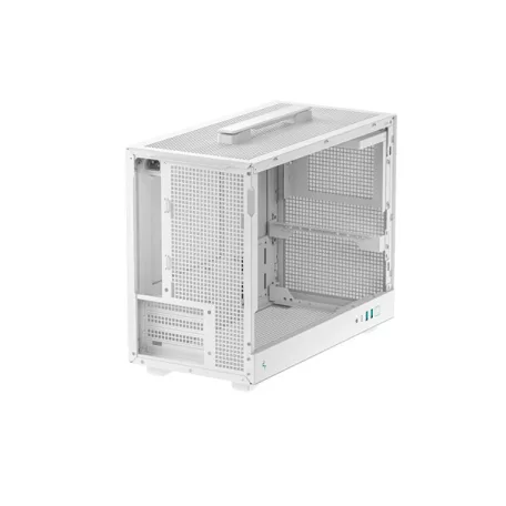 DeepCool Számítógépház - CH160 PLUS WH (mATX, 2xUSB3.0, Type-C, fehér)