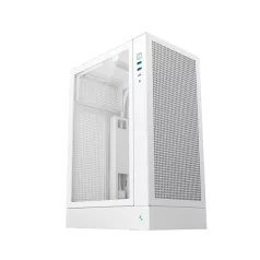   DeepCool Számítógépház - CH170 PLUS WH (Micro-ATX/Mini-ITX, 2xUSB3.0, Type-C, fehér)