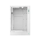 DeepCool Számítógépház - CH170 PLUS WH (Micro-ATX/Mini-ITX, 2xUSB3.0, Type-C, fehér)