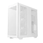 DeepCool Számítógépház - CH780 WH (fehér, ablakos, 3x140mm A-RGB ventilllátor, E-ATX, 4xUSB3.0)