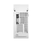 DeepCool Számítógépház - CL6600 WH (fehér, 1x360cm AIO vízhűtés,  2x120mm A-RGB, ATX, 2xUSB3.0, 1xUSB-C)
