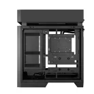 DeepCool Számítógépház - CL6600 (fekete, 1x360cm AIO vízhűtés, 2x120mm A-RGB, ATX, 2xUSB3.0, 1xUSB-C)