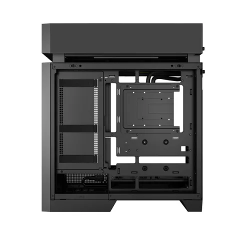 DeepCool Számítógépház - CL6600 (fekete, 1x360cm AIO vízhűtés, 2x120mm A-RGB, ATX, 2xUSB3.0, 1xUSB-C)