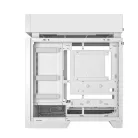 DeepCool Számítógépház - CL660 WH (fehér, 2x120mm A-RGB, ATX, 2xUSB3.0, 1xUSB-C)