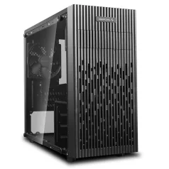   DeepCool Számítógépház - MATREXX 30 (fekete, fekete belső, ablakos, 1x12cm ventilátor, mATX, 1xUSB3.0, 1xUSB2.0)