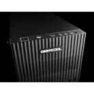 DeepCool Számítógépház - MATREXX 30 (fekete, fekete belső, ablakos, 1x12cm ventilátor, mATX, 1xUSB3.0, 1xUSB2.0)
