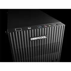  DeepCool Számítógépház - MATREXX 30 (fekete, fekete belső, ablakos, 1x12cm ventilátor, mATX, 1xUSB3.0, 1xUSB2.0)
