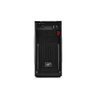 DeepCool Számítógépház - SMARTER (fekete, fekete belső, mATX, 1xUSB3.0, 1xUSB2.0)