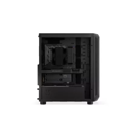 Endorfy Számítógépház - Arx 500 Air (ATX /micro ATX/ITX, 1xUSB-C, 2xUSB3.0, 5x12cm ventilátor, ablakos, fekete)