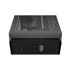 Endorfy Számítógépház - Arx 500 Core (ATX /micro ATX/ITX, 1xUSB-C, 2xUSB3.2, 7x14cm ventilátor, ablakos, fekete)