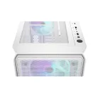 Endorfy Számítógépház - Arx 700 White ARGB (ATX /micro ATX/ITX, 1xUSB-C, 2xUSB3.0, 4x14cm LED ventilátor, ablak, fehér)