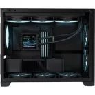 Formula Számítógépház - Air Mesh G6 Black (fekete, ablakos, mATX, 1xUSB3.0, 1xType-C)