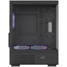 Formula Számítógépház - Crystal Z1CM V2 Black (fekete, ablakos, mATX, 1xUSB2.0, 1xUSB3.0, 1xType-C)