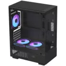 Formula Számítógépház - Crystal Z1CM V2 Black (fekete, ablakos, mATX, 1xUSB2.0, 1xUSB3.0, 1xType-C)